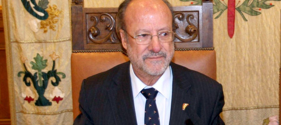 El alcalde de Valladolid, Francisco Javier León de la Riva El alcalde de Valladolid, Francisco Javier León de la Riva