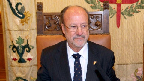 El alcalde de Valladolid, Francisco Javier Le&oacute;n de la Riva