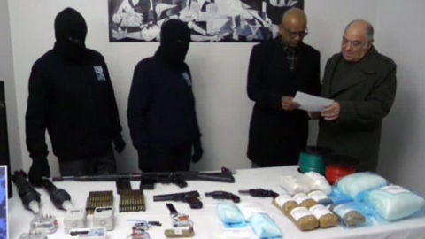 Los terroristas, con los supuestos verificadores