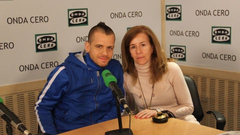 El chef David Mu&ntilde;oz con Mar de Tejeda