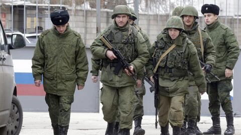 Varios militares rusos en una imagen de archivo