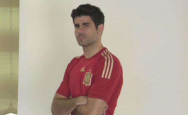 Diego Costa ya es uno más en la concentración de la selección española Diego Costa ya es uno más en la concentración de la selección española