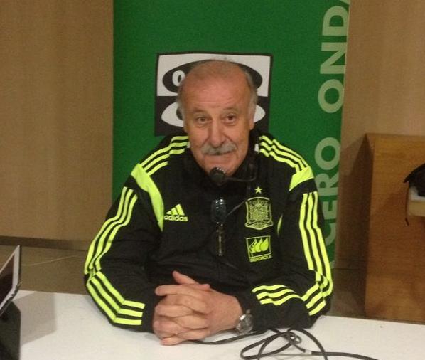 Vicente Del Bosque: "Era un día difícil para Diego, pero se ha adaptado bien" Vicente Del Bosque: "Era un día difícil para Diego, pero se ha adaptado bien"
