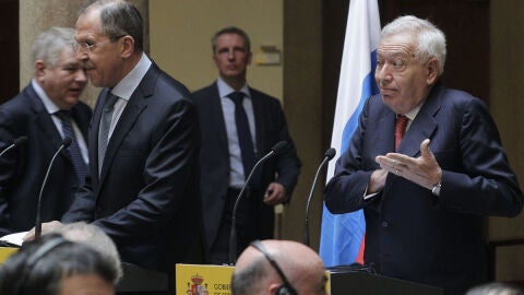 Margallo y su hom&oacute;logo ruso