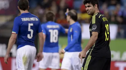 Diego Costa con la selección Diego Costa con la selección