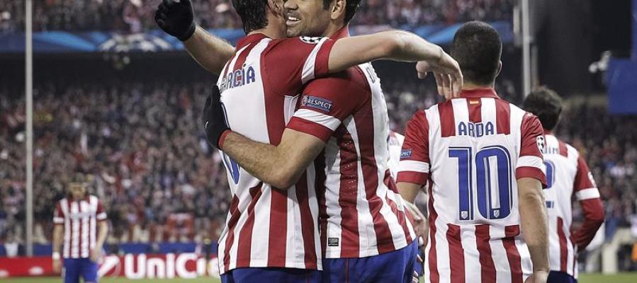 Diego Costa celebra uno de sus goles Diego Costa celebra uno de sus goles