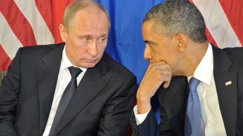Putin y Obama hablan sobre Crimea