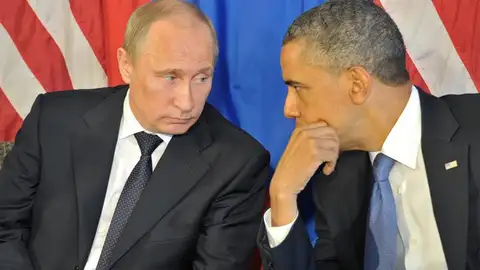 Putin y Obama hablan sobre Crimea Putin y Obama hablan sobre Crimea
