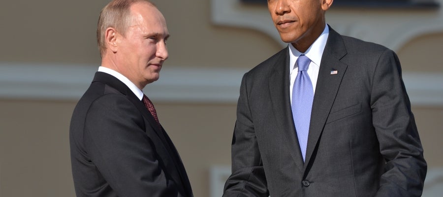 Barack Obama y Vladimir Putin, enfrentados por la situación de Crimea Barack Obama y Vladimir Putin, enfrentados por la situación de Crimea