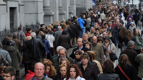 Los espa&ntilde;oles se vuelcan con Adolfo Su&aacute;rez