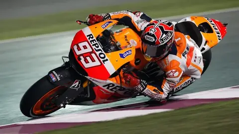 Marc Márquez en el GP de Qatar Marc Márquez en el GP de Qatar