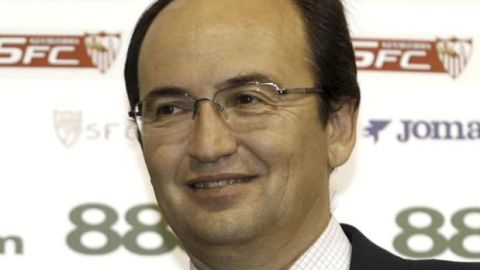 Jos&eacute; Castro, presidente del Sevilla