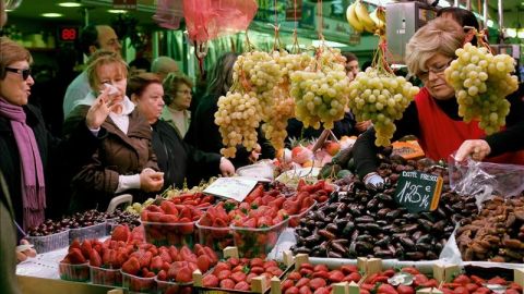 Imagen de archivo de una fruter&iacute;a