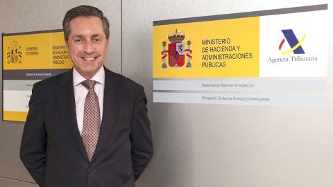 El director general de la Agencia Tributaria, Santiago Men&eacute;ndez
