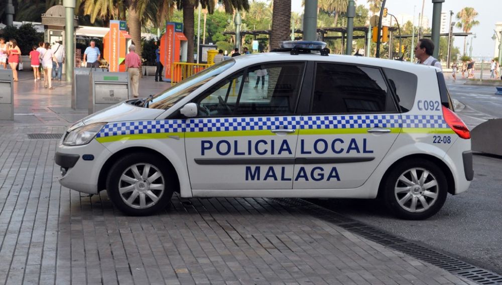 Coche patrulla de la Policía Local de Málaga