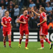 Ribéry y Robben son los principales puntales en el ataque del Bayern