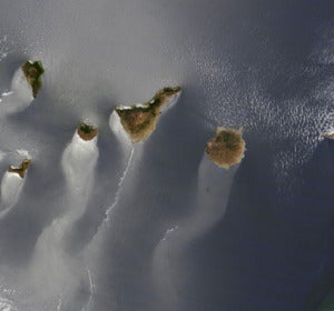 Las Islas Canarias, vistas por la NASA Las Islas Canarias, vistas por la NASA