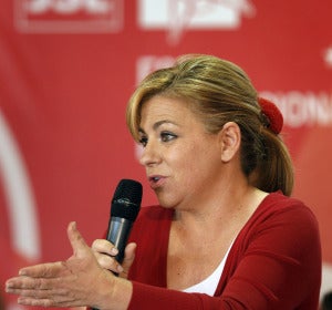 Elena Valenciano, candidata socialista a las elecciones europeas Elena Valenciano, candidata socialista a las elecciones europeas