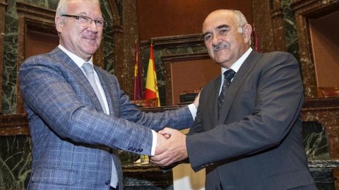 Alberto Garre, presidente de Murcia