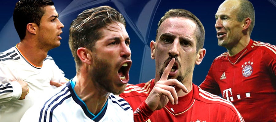 Madrid y Bayern protagonizarán un duelo muy disputado en 'semis' Madrid y Bayern protagonizarán un duelo muy disputado en 'semis'