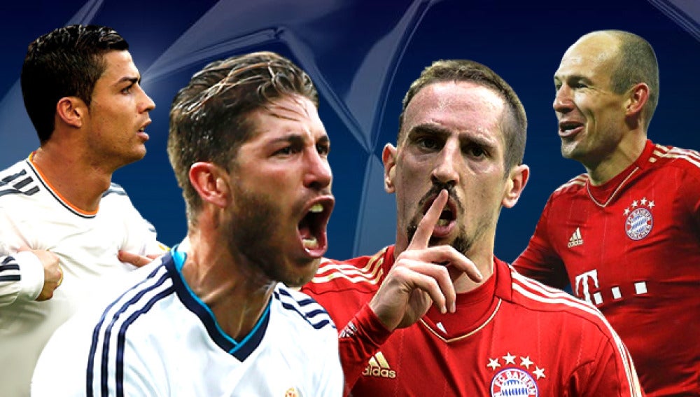 Madrid y Bayern protagonizarán un duelo muy disputado en 'semis'