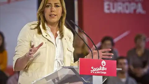 Susana Díaz durante un acto del PSOE Susana Díaz durante un acto del PSOE