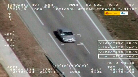 Imagen de la DGT del radar Pegasus
