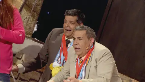Los Chunguitos en 'Me Resbala' Los Chunguitos en 'Me Resbala'