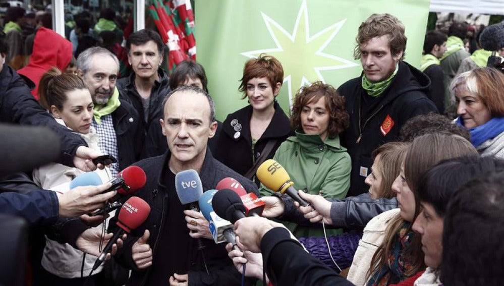 Josu Juaristi, candidato Bildu (Los Pueblos Deciden) a las elecciones europeas