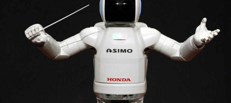 Asimo, uno de los robots más famosos, anuncia la llegada de la robótica y la inteligencia artificial. Asimo, uno de los robots más famosos, anuncia la llegada de la robótica y la inteligencia artificial.