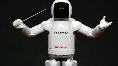 Asimo, uno de los robots m&aacute;s famosos, anuncia la llegada de la rob&oacute;tica y la inteligencia artificial.