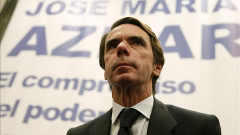 Jos&eacute; Mar&iacute;a Aznar en una imagen de archivo