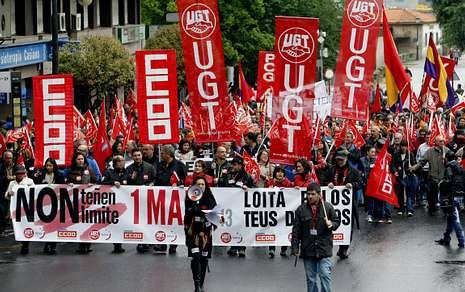 CCOO e UXT convocan este 1º de Maio en defensa do gañado CCOO e UXT convocan este 1º de Maio en defensa do gañado