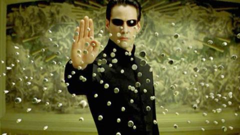 Neo, personaje de la pel&iacute;cula Matrix