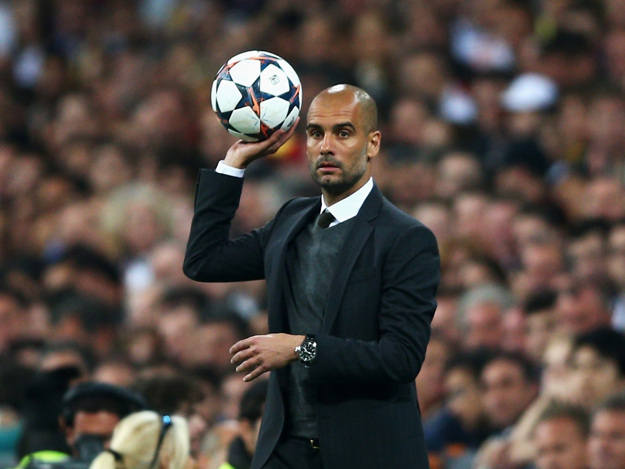 Pep Guardiola cerrará la lista de Artur Mas por la independencia de Cataluña Pep Guardiola cerrará la lista de Artur Mas por la independencia de Cataluña