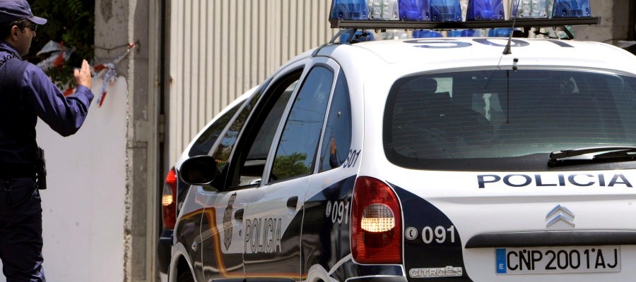 Un coche de la Policía Nacional Un coche de la Policía Nacional