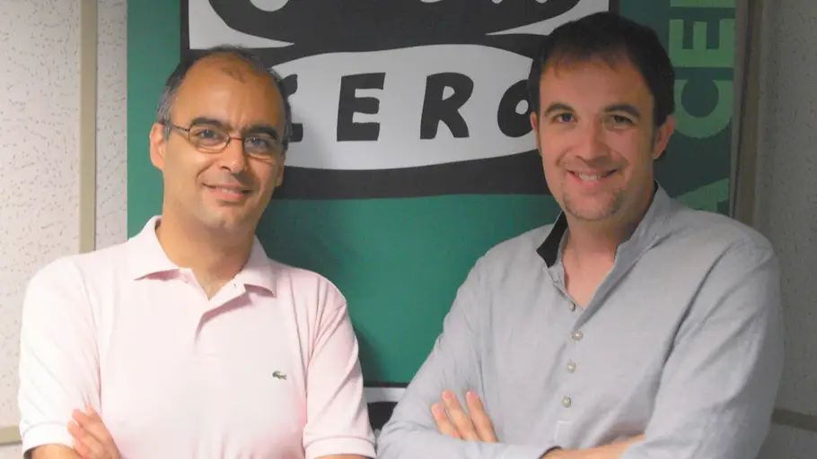 Víctor Franch y Omid Sokout Víctor Franch y Omid Sokout