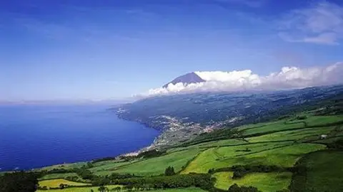 Isla de Pico en las Azores Isla de Pico en las Azores