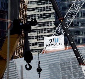 Obras de construcción del 'Memorial del 11S' que se está construyendo en la zona cero de Nueva York Obras de construcción del 'Memorial del 11S' que se está construyendo en la zona cero de Nueva York