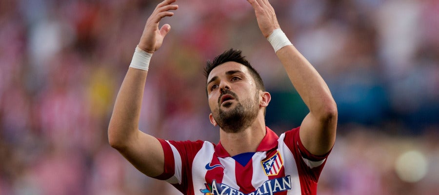 David Villa se lamenta David Villa se lamenta