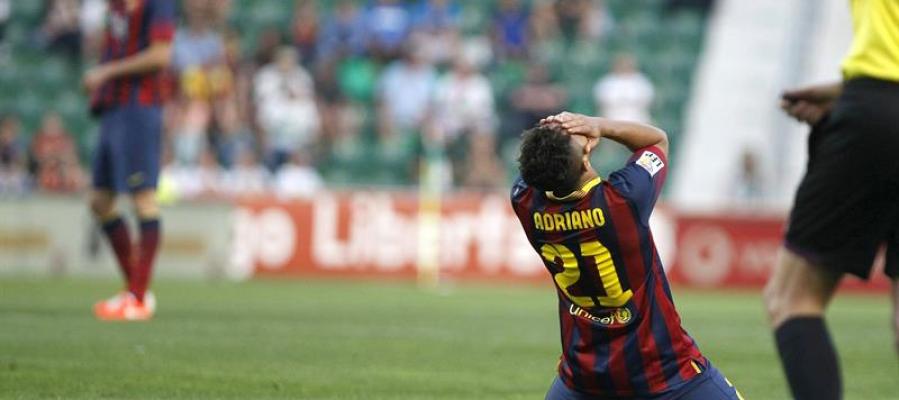 Adriano lamenta una ocasión Adriano lamenta una ocasión