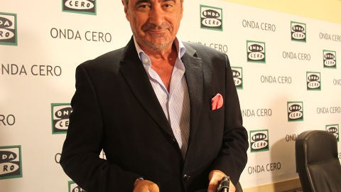 Carlos Herrera en el estudio de Onda Cero. Madrid 2014