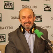Lorenzo Díaz, en el día de su reincorporación a Onda Cero