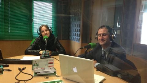 Susana Pedreira y Javier Arnau en Onda Cero Pontevedra
