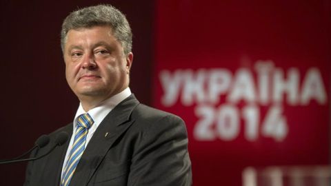  Petr&oacute; Poroshenko, vencedor de las elecciones en Ucrania