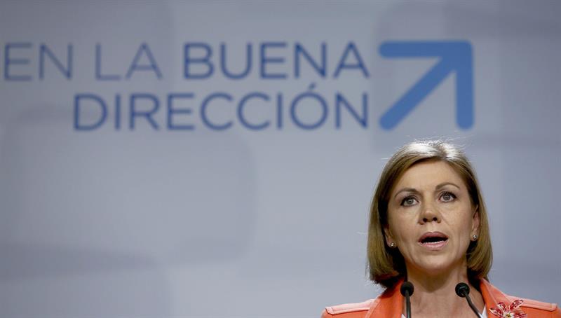 Cospedal, sorprendida al ir a declarar por 'Kitchen' y conocer que su intervención se había suspendido: "Nadie me ha avisado" Cospedal, sorprendida al ir a declarar por 'Kitchen' y conocer que su intervención se había suspendido: "Nadie me ha avisado"