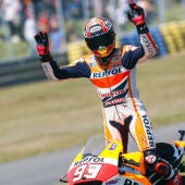 Marc Márquez gana en el GP de Le Mans