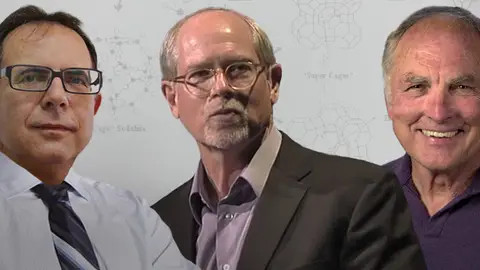 Avelino Corma Canós, Mark E. Davis y Gal Avelino Corma Canós, Mark E. Davis y Gal