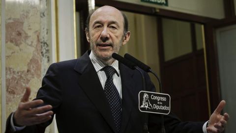 Alfredo P&eacute;rez Rubalcaba en el Congreso