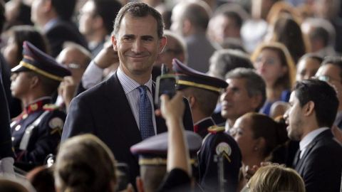 Don Felipe de Borb&oacute;n en una imagen de archivo